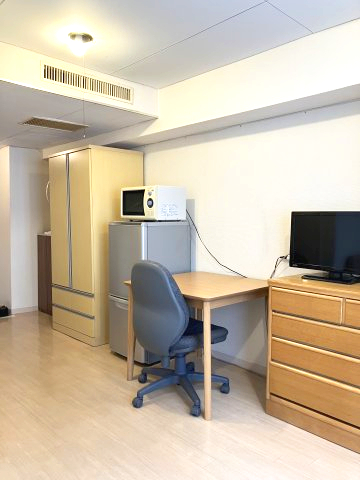 お部屋に合った家具家電付きです。