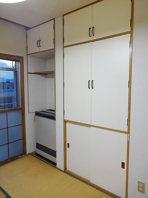 荷物が多くても安心！収納力のある押入！ 